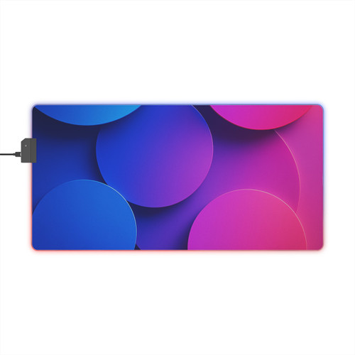 Radiant Circle Harmony - LED Gaming Mouse Pad