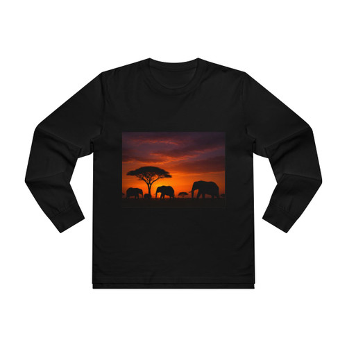 Savanna Sunset Serenade - Men’s Base Longsleeve Tee 