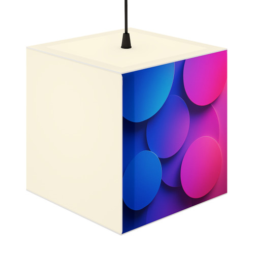 Radiant Circle Harmony - Light Cube Lamp