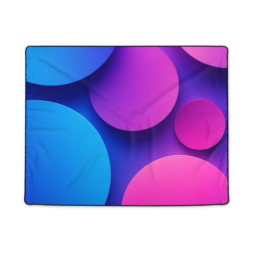 Radiant Circle Harmony - Polyester Blanket