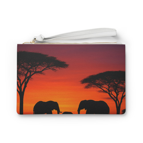 Savanna Sunset Serenade - Clutch Bag