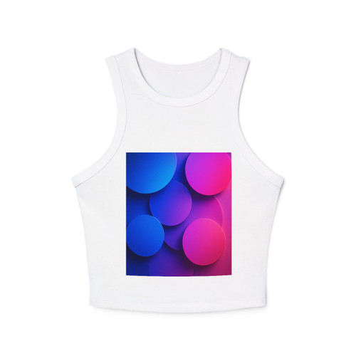 Radiant Circle Harmony - Women's Micro Rib Racer Tank Top