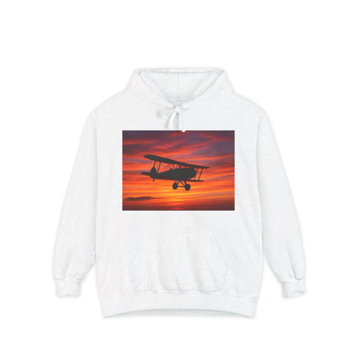 Skyward Journey - Unisex Garment-Dyed Hoodie