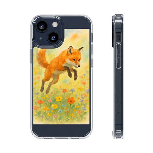 Whimsical Fox Dreams - Clear Impact-Resistant Cases