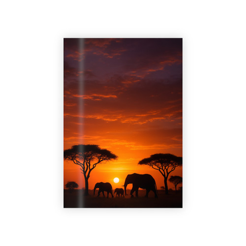 Savanna Sunset Serenade - Gift Wrapping Paper Rolls, 1pc