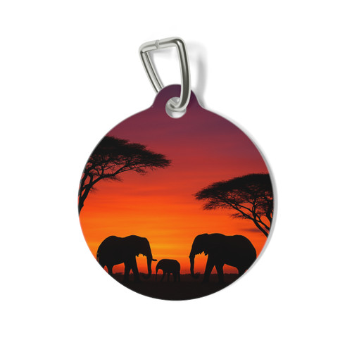 Savanna Sunset Serenade - Pet Tag