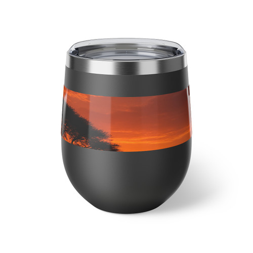 Savanna Sunset Serenade - Copper Vacuum Insulated Cup, 12oz