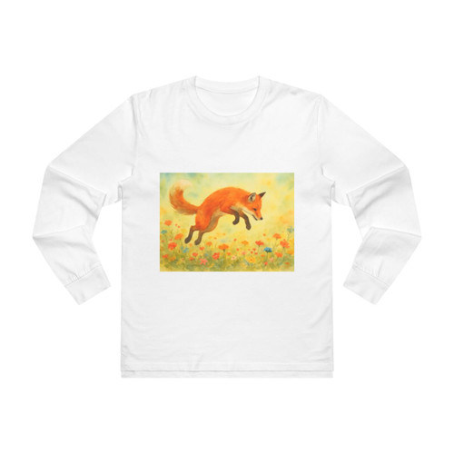 Whimsical Fox Dreams - Men’s Base Longsleeve Tee 