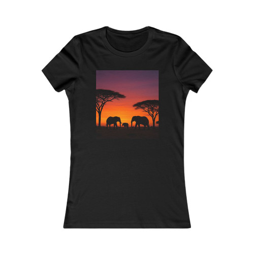 Savanna Sunset Serenade - Women's Favorite Tee