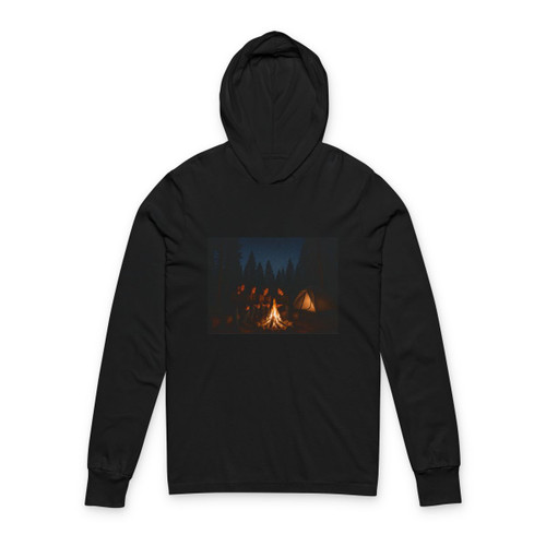Whispers of Wilderness - Unisex Hooded Long Sleeve Tee