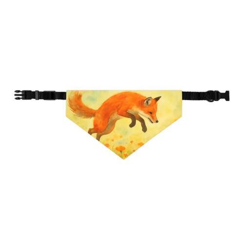 Whimsical Fox Dreams - Pet Bandana Collar
