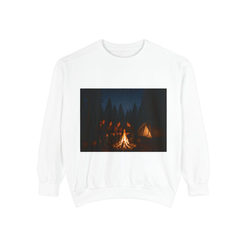 Whispers of Wilderness - Unisex Garment-Dyed Sweatshirt