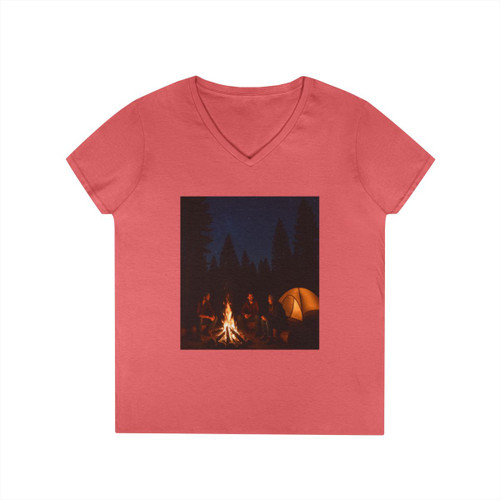 Whispers of Wilderness - Ladies' V-Neck T-Shirt