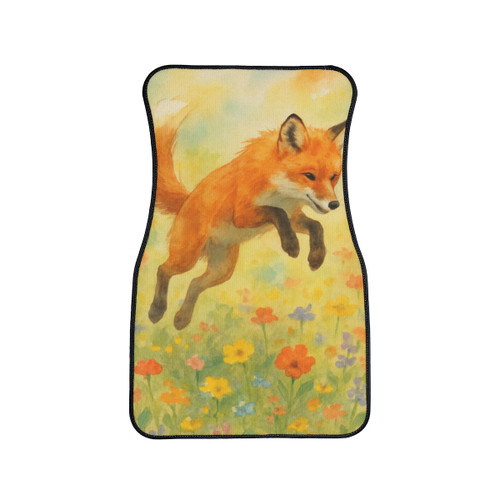 Whimsical Fox Dreams - Car Floor Mats, 1pc