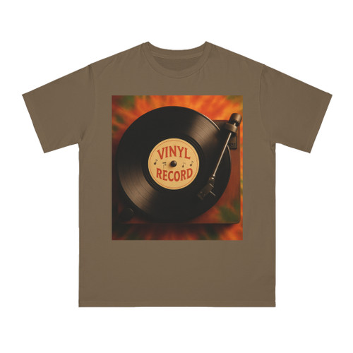 Groovy Vinyl Vibes - Organic Unisex Classic T-Shirt