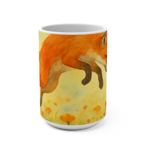 Whimsical Fox Dreams - Mug 15oz