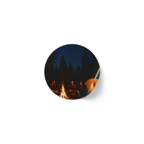 Whispers of Wilderness - Round Sticker Label Rolls