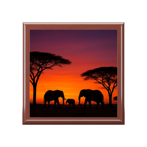 Savanna Sunset Serenade - Jewelry Box