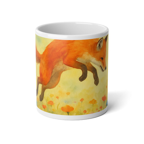 Whimsical Fox Dreams - Jumbo Mug, 20oz
