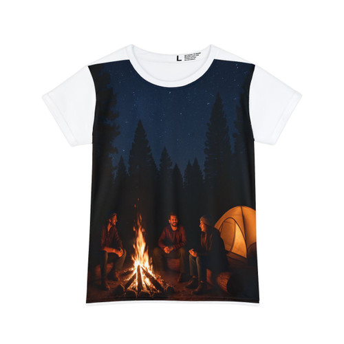 Whispers of Wilderness - Women's Short Sleeve Shirt (AOP)