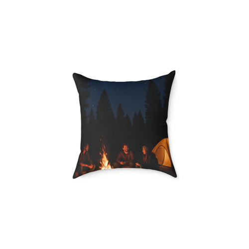 Whispers of Wilderness - Square Poly Canvas Pillow