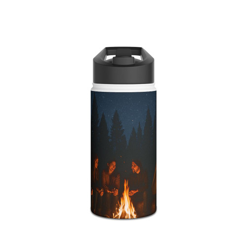 Whispers of Wilderness - Stainless Steel Water Bottle, Standard Lid