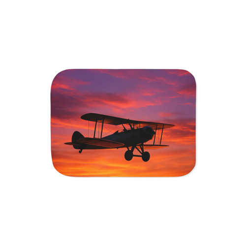 Skyward Journey - Sherpa Blanket, Two Colors