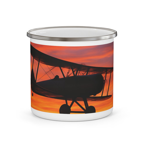 Skyward Journey - Enamel Camping Mug