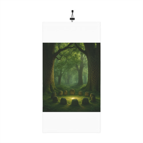 Mystical Celtic Grove - Winter Neck Gaiter With Drawstring