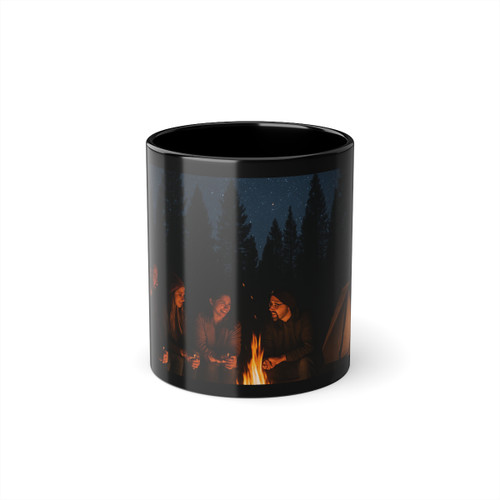 Whispers of Wilderness - Black Coffee Cup, 11oz