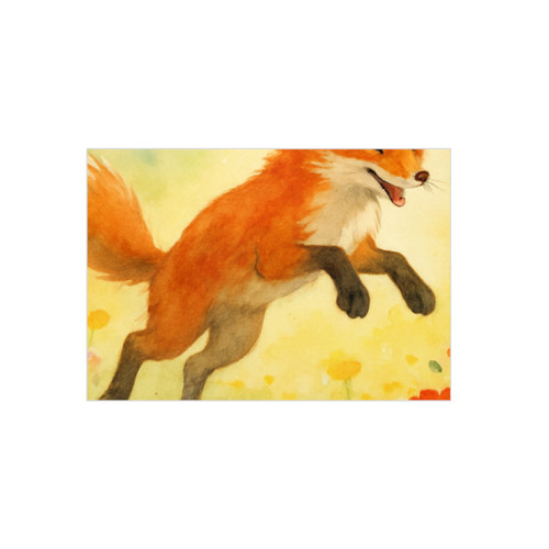 Whimsical Fox Dreams - Foam Board