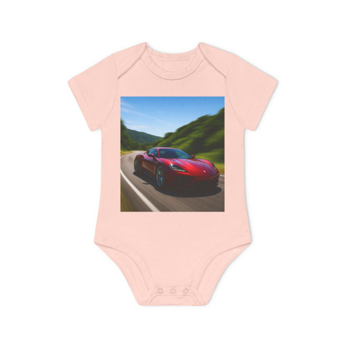 Speed Thrill - Baby Organic Short Sleeve Bodysuit