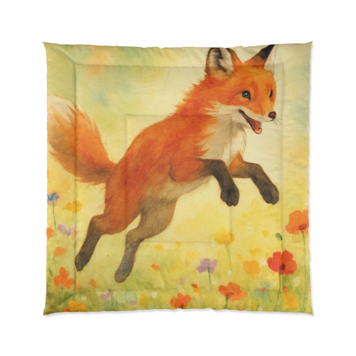 Whimsical Fox Dreams - Comforter