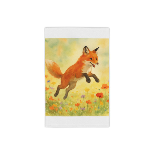 Whimsical Fox Dreams - Beach Towels