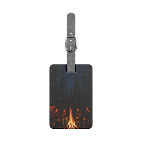 Whispers of Wilderness - Saffiano Polyester Luggage Tag, Rectangle