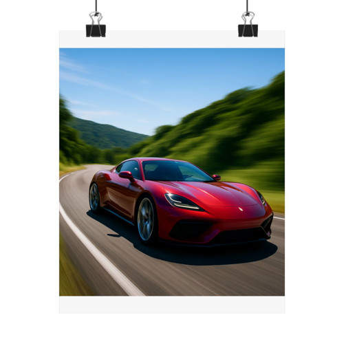 Speed Thrill - Matte Vertical Posters