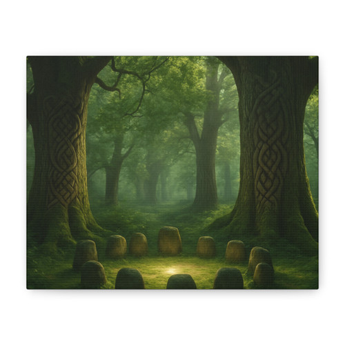 Mystical Celtic Grove - Matte Canvas, Stretched, 1.25"