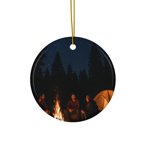 Whispers of Wilderness - Ceramic Ornament, 4 Shapes