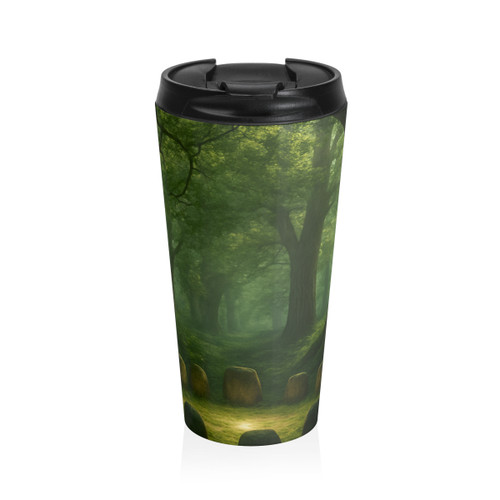 Mystical Celtic Grove - Stainless Steel Travel Mug