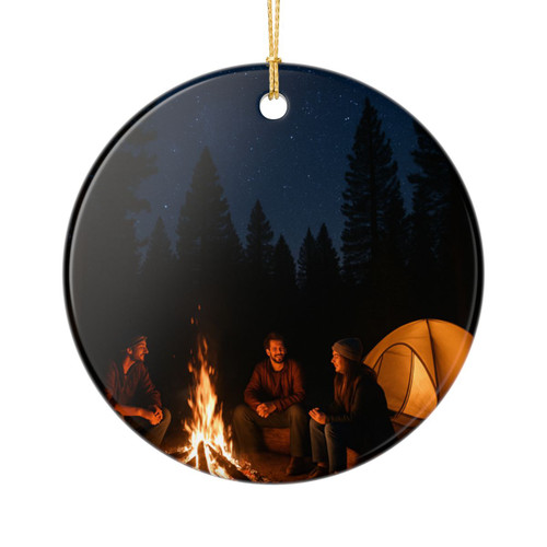 Whispers of Wilderness - Ceramic Ornaments (2-Side Print)