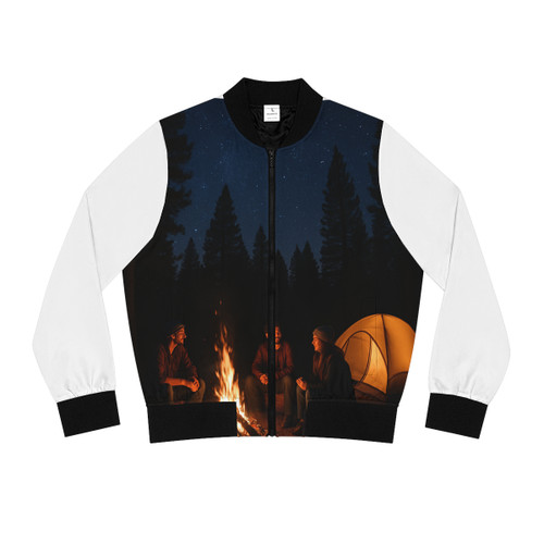 Whispers of Wilderness - Women's Bomber Jacket (AOP)