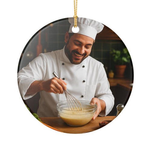 Whisked Away Delights - Ceramic Decoration Ornament, (1pc)