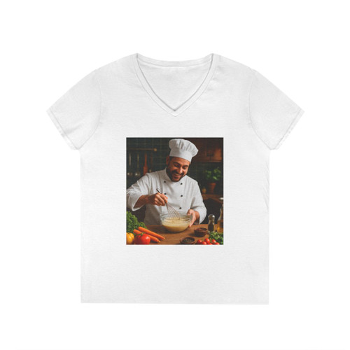 Whisked Away Delights - Ladies' V-Neck T-Shirt