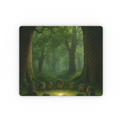 Mystical Celtic Grove - Rectangular Mouse Pad
