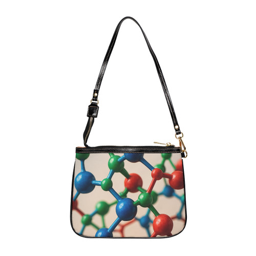 Molecular Symphony - Small Shoulder Bag
