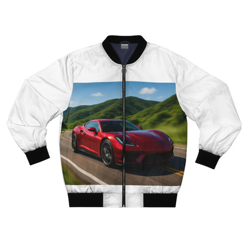 Speed Thrill - Men's Bomber Jacket (AOP)