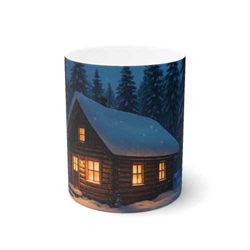 Winter Wonderland Magic - White Ceramic Mug, 11oz and 15oz