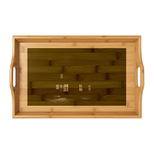 Winter Wonderland Magic - Bamboo Serving Tray (Engraving)
