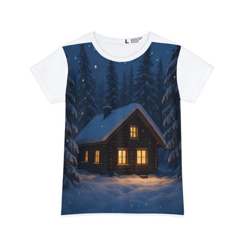 Winter Wonderland Magic - Women's Short Sleeve Shirt (AOP)