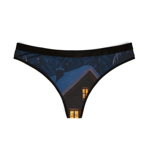 Winter Wonderland Magic - Women's Thongs (AOP)